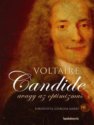cover image of Candide avagy az optimizmus